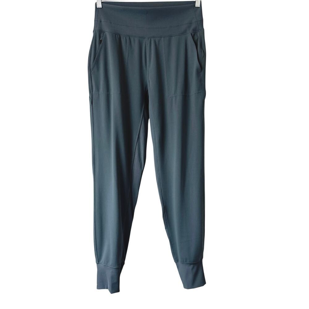 Athleta Venice High Rise Jogger Size L in Eden Green 597888 *EUC